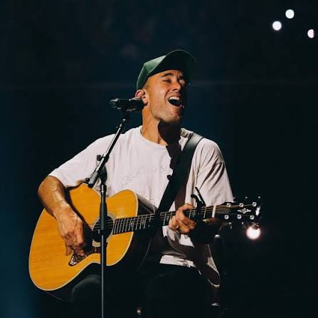 Phil Wickham on stage